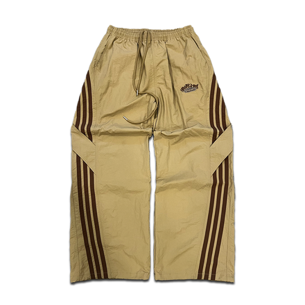 NYLON TRACKPANTS (TAN)