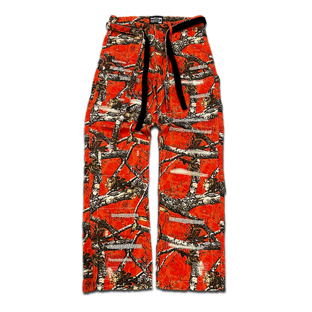 "ORANGE WOODLAND" DENIM