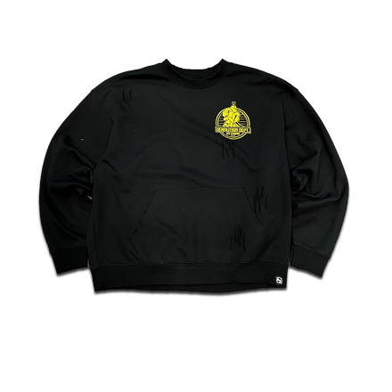 “DEMOLITION DEPT” DISTRESSED CREWNECK